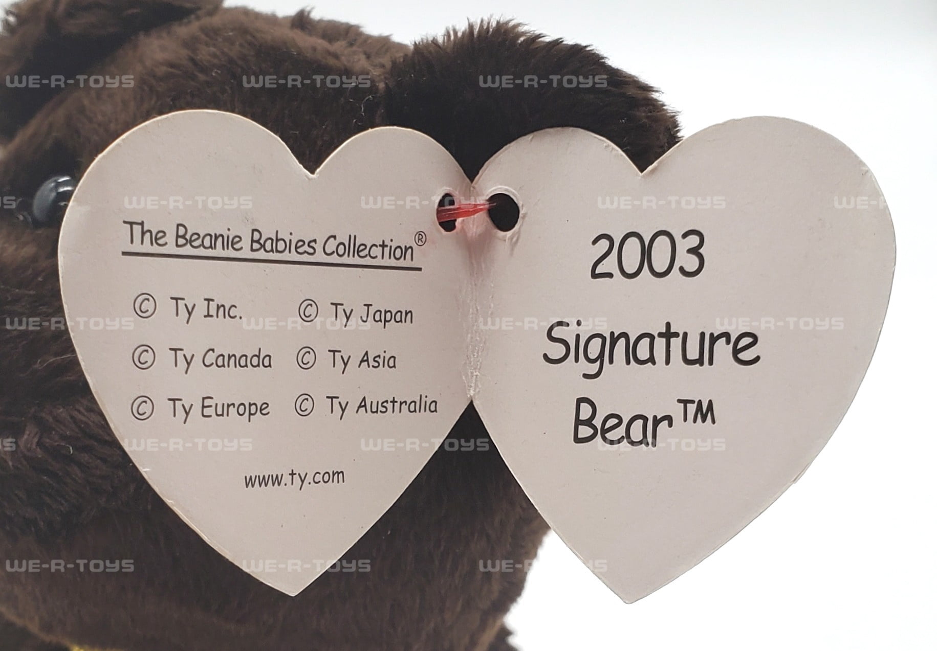 Ty Beanie Babies 2003 Signature Bear Plush 40011 - Walmart.com