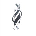 thumbnail image 1 of Indoor wall lamp, modern curved design LED wall lamp 16w, 1 of 5