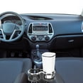 thumbnail image 4 of FRCOLOR cup holder Vehicle-mounted Cup Expander Outdoor Cup Extender Dual Slots Water Cup Rack Car Accessory,7.17"X5.12"X3.39", 4 of 5