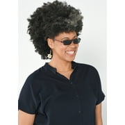 Solar Shield Dioptics Unisex Rectangle Fashion Sunglasses, Gunmetal , 50 Rec A