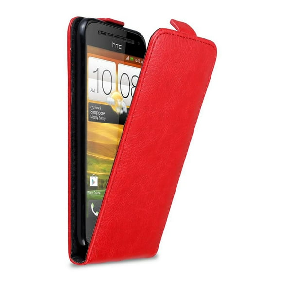 Cadorabo Flip Étui pour HTC ONE SV Couverture Livre Portefeuille Protection Écran PU Cuir Magnétique Etui