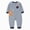 Blue, variant on YIWULA Baby Boys Sleep And Play Organic Cotton Zip Up Loose Fit Footie(18-24 Months,Blue)
