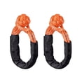 thumbnail image 1 of 2pcs Soft Shackle Rope Synthetic Off Road Towing ATV Winch Recovery Accessories With Protective Sleeve Strap Trailer Portable ,Easy to Carry, 1 of 7
