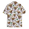 thumbnail image 3 of Retro Cinco De Mayo Skull Hawaiian Shirts For Men Casual Skeleton Mens Hawaiian Shirts Short Sleeve Button Down Shirt 4, 3 of 7