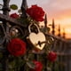thumbnail image 1 of Llavero con forma de corazón, regalo para parejas como accesorio de candado, 1 of 6