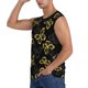 thumbnail image 3 of Fotbe Golden Glitter Butterflies Men's Camiseta sin Mangas Estampada para Hombres, Playera Casual para Gimnasio, Entrenamiento, Playa-Medium, 3 of 7