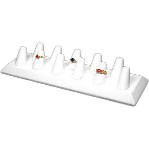 Diamond Ring Jewelry Stand Display 11 Finger Showcase