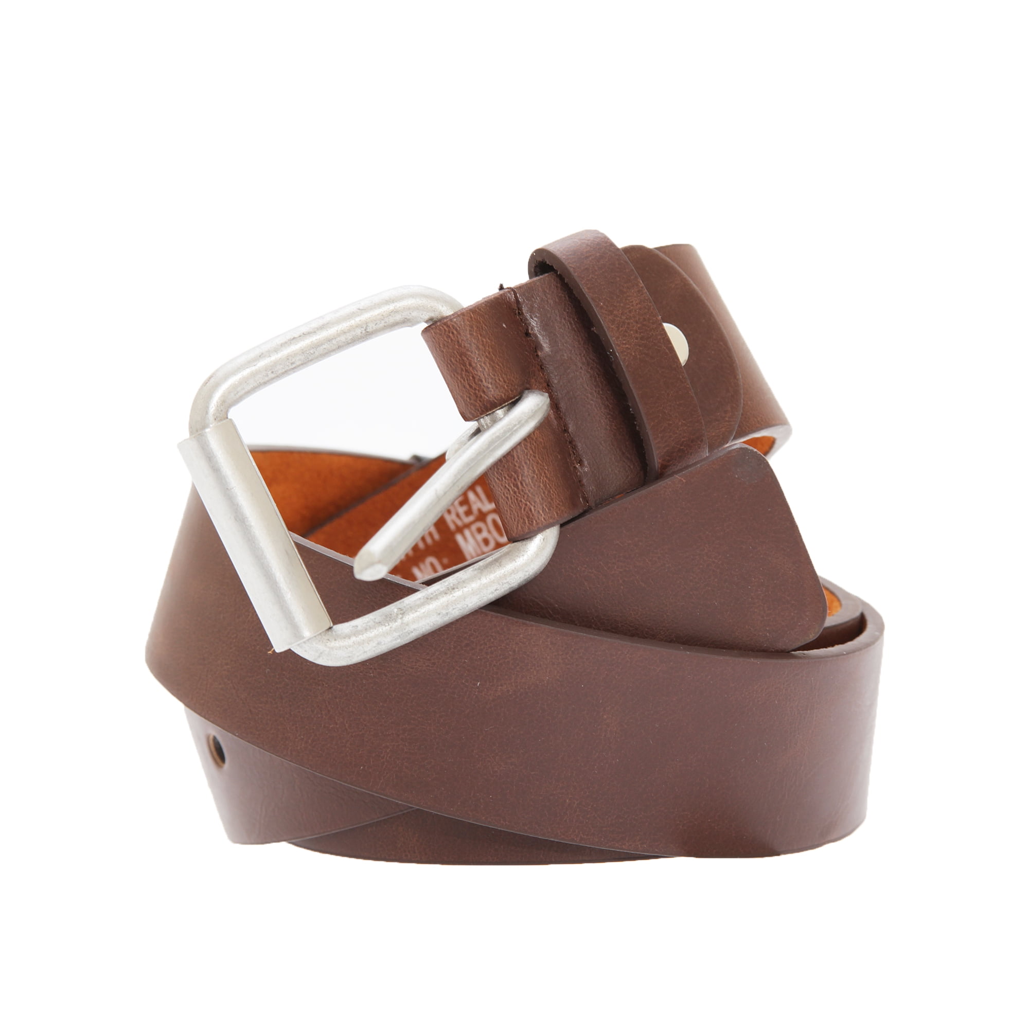 Forest Belts Mens 1.5 Inch Bonded Real Leather Belt Walmart Canada