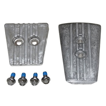 Anode, Kit Volvo SX-A / DPS Aluminum / Salt & Brackish Pro #: SXAKIT X-Ref #: 3841427 & 3883728