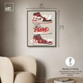 thumbnail image 5 of Hustle Grind Success Sneakers Canvas Trendy Sneaker Art by Art Remedy, Black Frame, 24" x 30", 5 of 7