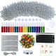 thumbnail image 2 of Kit de manualidades con forma de campanillas de viento con forma de flor de loto para niños, 2 of 9