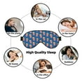 thumbnail image 7 of Xecao Cute Popcorn for Soft Fluffy Sleeping Blindfold, Nap eye cover tailored for the utmost comfort for girls, women, kids, and adults., 7 of 7