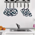 thumbnail image 2 of Oven Mitts and Pot Holders, Kitchen Potholders and Oven Mitts Set Pure Cotton Non Slip Oven Gloves Set for Kitchen Cooking Baking Grilling (Gray and Yellow) Navy Navy, 2 of 7