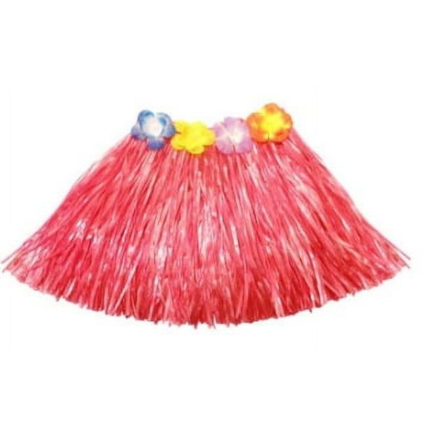 Falda de hierba de 30 a 80 cm para niños y adultos, falda de hierba hawaiana para disfraz, fiesta de disfraces, falda de hierba