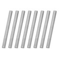 thumbnail image 1 of Uxcell 8Pack M6x65mm 316 Stainless Steel Fully All Threaded Rod Studs, 1mm Pitch, 1 of 6