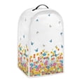 thumbnail image 2 of HELLHERO Handle Food Processor Cover Butterfly Flowers for Durable Polyester Keep Clean, 2 of 6