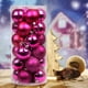 thumbnail image 4 of Adornos Navideños de Plástico con Purpurina de 6 Cm, 24 Unidades | Decoraciones Navideñas Irrompibles para Casa, Oficina, Hotel, Fiesta | Adornos Colgantes para Árbol, Centro de Mesa, Barandilla, 4 of 5