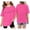 Hot Pink, variant on Girls Tops Size 8 Solid Color Crewneck Back To School Short Sleeve T-Shirt Comfortable Pullover Tops Preppy School Clothes for Girls, 5-6 Years, Wine