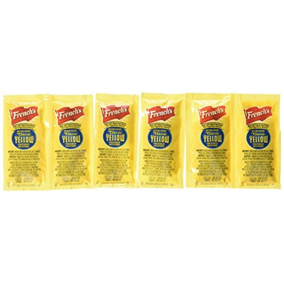 Individual Mustard Packets