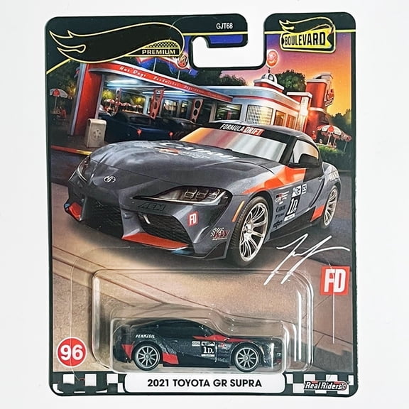 HW Premium Boulevard #96 2021 Toyota GR Supra GJT68