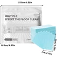 thumbnail image 3 of 100 Pack Floor Cleaning Tablets Sheets, Water Soluble Floor Cleaner for Mopping, Concentrated MultiSurface Cleaning Sheets Fit for Hardwood, Laminate Floors, Wall Tiles, Glass, 3 of 9