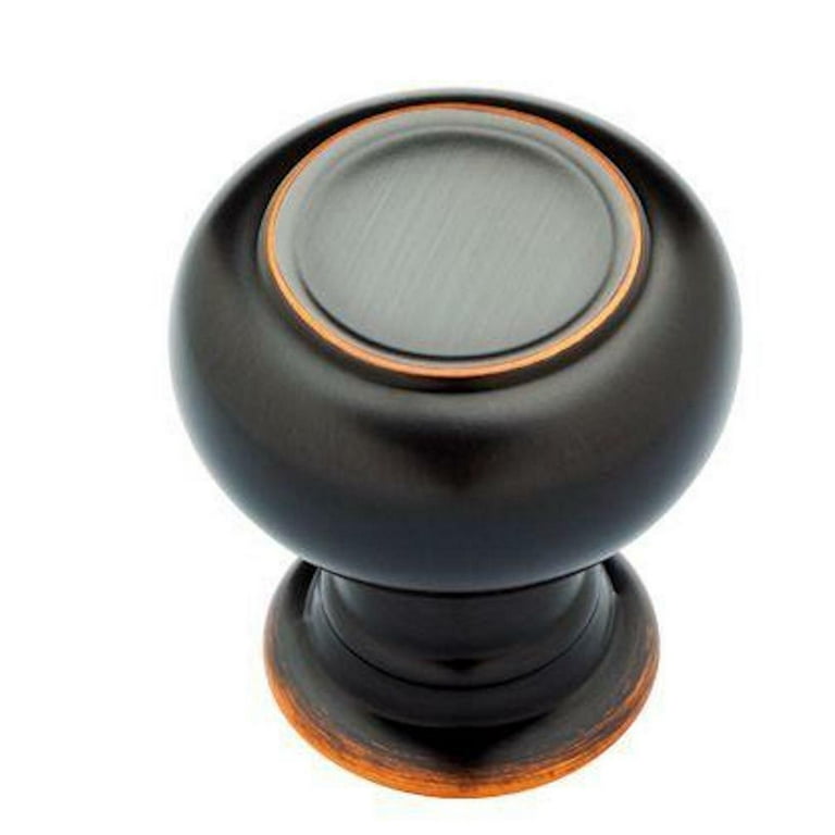Porter 1-1/4 in. (32mm) Oil Rubbed Bronze Round Cabinet Knob (4-Pack) Porter 1-1/4 in. (32mm) Oil Rubbed Bronze Round Cabinet Knob (4-Pack)