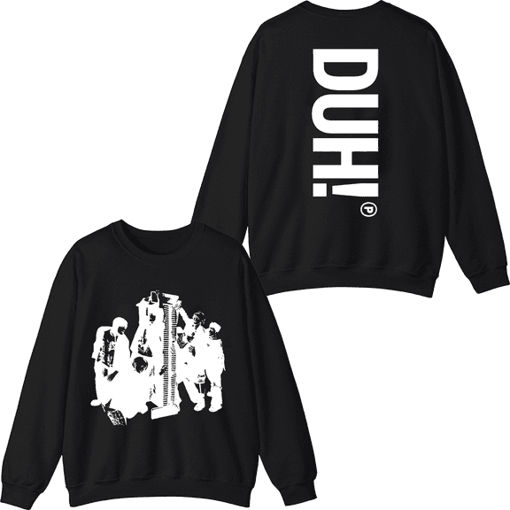 P1Harmony Merch DUN Logo Crewneck Sweatshirt Fashion Unisex Men Women Long Sleeve