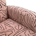 thumbnail image 5 of Velvet Accent Chair, Modern Upholstered Armchair Living Room Chair with Rose Golden Feet, Mid-Century Wingback Single Sofa Chair with Armrest, Comfy Leisure Club Chair for Living Room Bedroom, Pink, 5 of 7