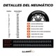 thumbnail image 5 of Paquete De 2 Llantas 205/55r16 Maxtrek Maximus M1 94v, 5 of 5