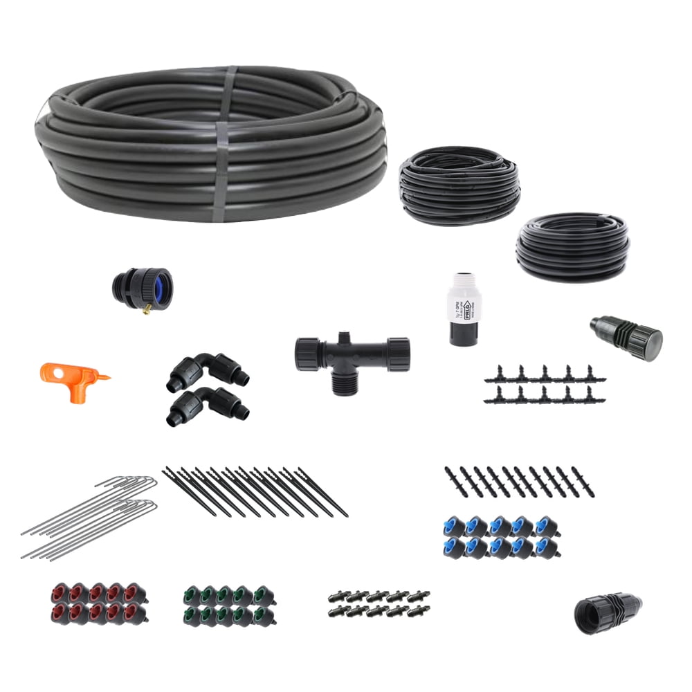 Drip Irrigation Kit for Gardens Basic DIY Watering System