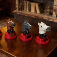 thumbnail image 7 of Yvsxxv 1 Grey Solar Powered Horse Figurines Bobble Head Car Dashboard Figurines for Home Desk, 7 of 7