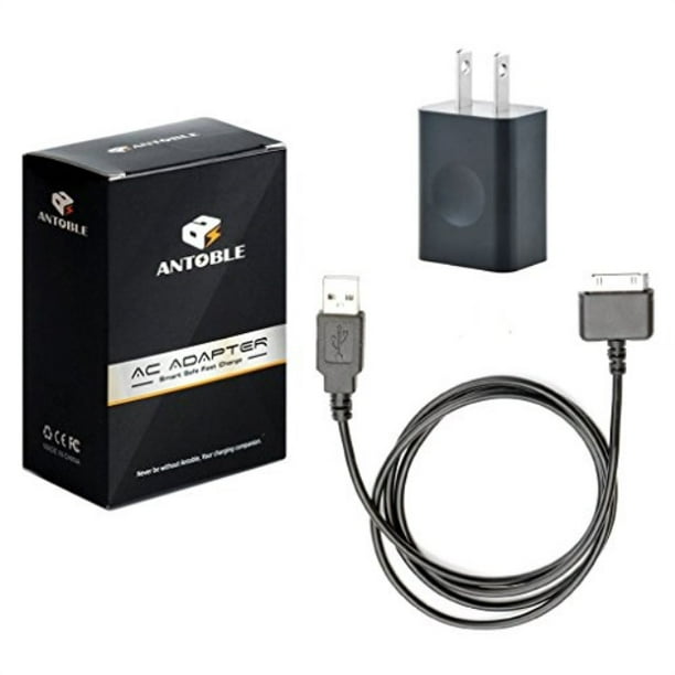antoble 2a wall power charger cable for nook hd 7" 9" bntv400 bntv600