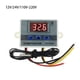 thumbnail image 4 of Methold Termómetro Accesorios industriales Termostato digital Controlador de temperatura Regulador de humedad Interruptor automático Electrónica 110V-220V, 4 of 6