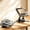 BK, variant on Yyuenw Tablet Stand Metal Foldable Tablet Stand 360° Angle Adjustment Wide Panel Compatible with Phone and Tablet, Black/ Silver
