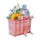 thumbnail image 4 of Organizadores y almacenamiento de armario, bolsa de playa tejida de plástico transparente, elegante cesta para verduras, bolsa de regalo de agradecimiento para maestros con flores, bolsa de mano con c, 4 of 8