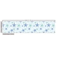 thumbnail image 3 of Ambesonne Starfish Fabric by the Yard Upholstery, Nautical Theme Starfish, 10 Yards, Almond Green Azure Blue, 3 of 5
