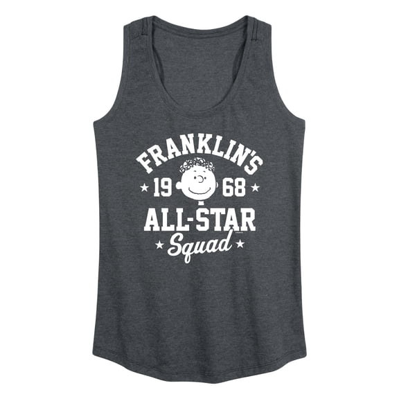 Peanuts - Franklins All Star Squad - Women's Racerback Tank Top