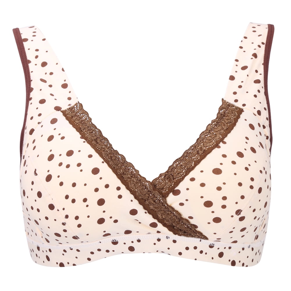 OTVIAP OTVIAP Women Soft Cotton No Wire Maternity Bra Pregnant