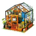 thumbnail image 1 of RobotimeÂ® Cathy's Flower House DIY Miniature Dollhouse Kit, 1 of 7