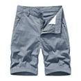 thumbnail image 3 of AXXD Shorts Men Clearance Plus Size Cargo Shorts Multi-Pockets Relaxed Summer Beach Shorts New Arrival, 3 of 5