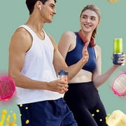 Oefntac Juicer Juicer Machines Portable Blender Bullet Blender Blenders Personal Blender Shakes Smoothies Leakproof-Lid Sip Spout Kitchen USB Rechargeable Wal-mart