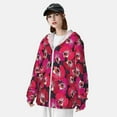 thumbnail image 4 of Picia Orchids Flowers Women's Men's UPF 50+ Sun Protection Hoodie Shirt Long Sleeve SPF Fishing Outdoor UV Hiking Lightweight Shirts-, 4 of 9