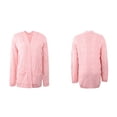 thumbnail image 5 of WREESH Women Tops Long Sleeve Knit Winter Cardigan Sweater Solid Color Coat, 5 of 5