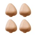 thumbnail image 3 of 4 ganchos de madera para colgar en la pared con asas de madera, decoración de diseño nórdico versátil. Triángulo, 3 of 9