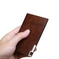 thumbnail image 4 of CHUNYAN 2025 New Men's Wallet Ultra thin 100% Genuine Leather Mini Card Holder Men bi-fold Purse Can Hold Driver's License High quality, 4 of 6