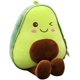thumbnail image 1 of Bonito juguete de aguacate de peluche, Mini almohada de felpa cómoda, muñeco de peluche, cojín de peluche suave, Animal relleno de felpa para dormitorio y sala de estar Ormromra LN-2112, 1 of 6