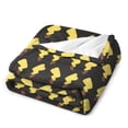 thumbnail image 7 of Pokemon Pikachu Throw Blanket Cute Flannel for Boys Girls Men Women, 7 of 7
