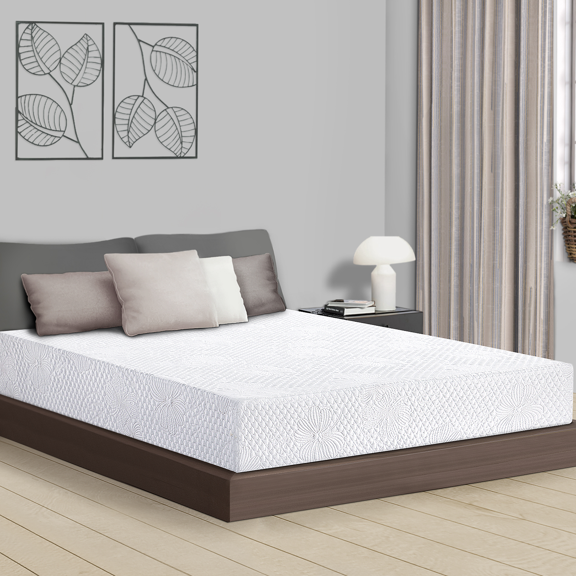 GranRest 8" Ventilated Convolution Memory Foam Mattress, Twin