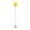 Yellow, variant on NIBOLOG Spring-type Cat Teaser with Plush Ball Suction Cup Bottom Wand Toy Cat Stick with Bell Head Entertainments for Indoor Cats
