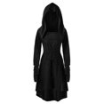 thumbnail image 2 of PENGXIANG Mode Femmes Manches Longues Robe Gothique Été Cosplay Robes de Plage à Manches Longues pour Femmes 2022, 2 of 5